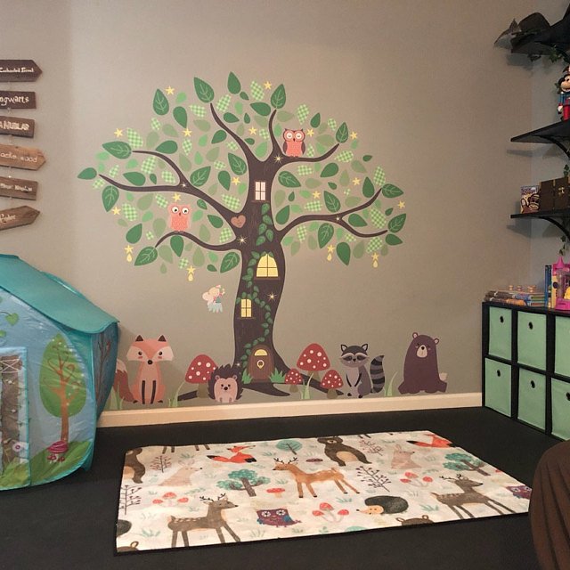 Enchanted Forest Nursery Wall Stickers