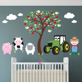 Farm Animal and Tractor...