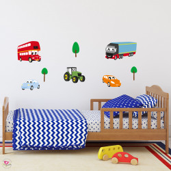 Motor Vehicle Wall Stickers...