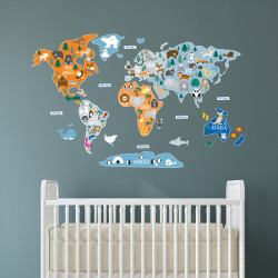 Children's Map of the World...