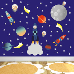 Space Wall Stickers for...